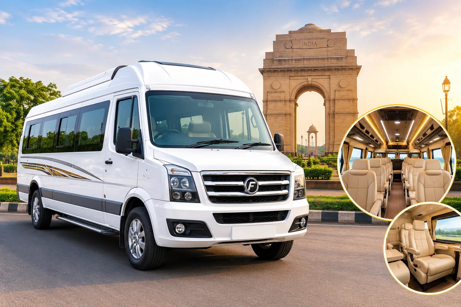 tempo traveller hire in delhi